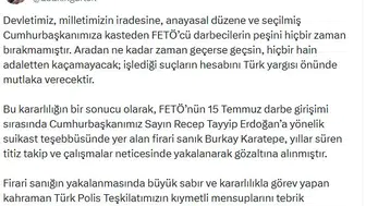 10 yıllık firari Burkay Karatepe yakalandı