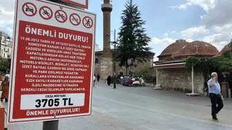 Bolu İzzet Baysal Caddesi’nde yasaklara rağmen tehlike bitmiyor