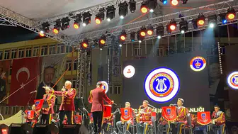 Jandarma bandosu Afyonkarahisar'da zafer coşkusunu yaşattı