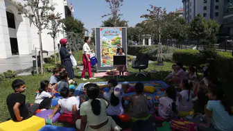 Bağcılar’da çocuklar kitaplarla doğa içinde buluşuyor