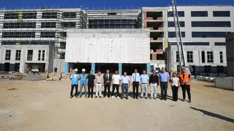 Edremit'in yeni hastanesinde Vali Ustaoğlu'ndan yerinde inceleme