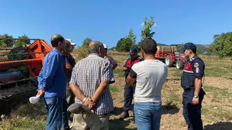 Hasat mevsiminde yangın uyarısı