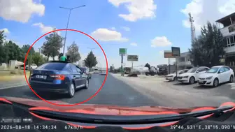 Diyarbakır trafiğinde iki çocuğun ölüme davetiye çıkardığı o anlar