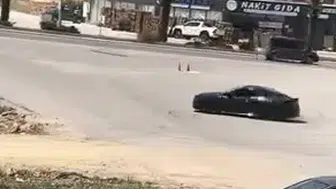 Elazığ’da driftin bedeli ağır oldu
