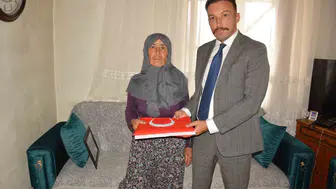 Başsavcıdan şehit ailesine anlamlı ziyaret