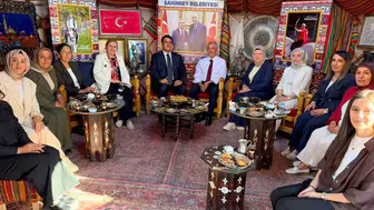 Ahlat'ta 955 yıllık miras Yılmaz otağda konuklarını ağırladı