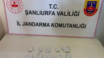Siverek'te jandarmadan uyuşturucu baskını 15 gram metamfetamin yakalandı