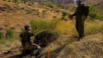 Hakkari’de yıllardır kapalı kalan araziler mayınlardan arındırılıyor