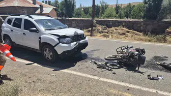 Bingöl Sancak’ta motosiklet kazası 3 kişi hastaneye kaldırıldı