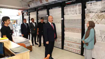 Vali Küçük esnafla buluştu, çarşıdaki sorunları yerinde dinledi