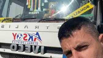 Nevşehir'de feci kaza Tır sürücüsünden geriye son görüntüler kaldı