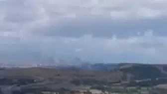 Arnavutköyde otluk alandan hobi bahçelerine sıçrayan yangın paniği