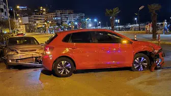 Gece yarısı feci kaza 4 yaralı, sürücü kaçtı