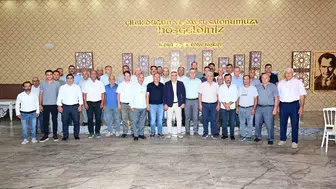 Köprübaşı muhtarları altyapı ve ulaşım sorunları için bir araya geldi