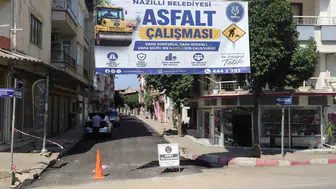 Nazilli Yeni Mahalle’de bozuk yollar yenileniyor