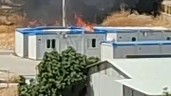 Adıyaman'da aşırı sıcaklar elektrik hattını yaktı