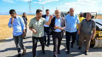 Yazıhan'da 5 mahalleyi bağlayan yol yenilendi, 25 mezraya rahat ulaşım