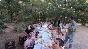 Gönenli çocuklar yaz kursunu piknikle uğurladı