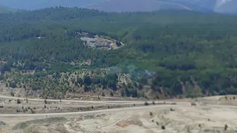 Bursa Orhaneli ormanlık alanında yangın paniği