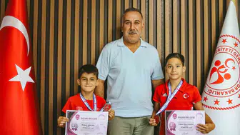 Aydınlı minik güreşçiler milli takım yolcusu