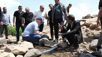 Başkan Sekmen Akdağ Mahallesi’nde su kaynaklarını inceledi