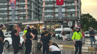 Malatya Caddesi’ndeki kazada yaya ağır yaralandı