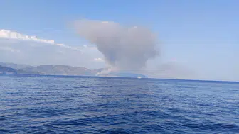 Marmaris Kabakargı Koyu’nda orman yangını paniği