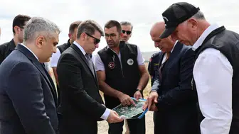 Merzifon çiftçisinin su hasreti bitiyor