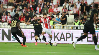 Manaj'dan iki gol, Sivasspor'a bir puan