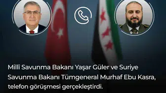 Ankara ve Şam arasında savunma hattı üzerinden telefon trafiği