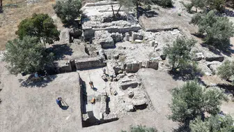 Çanakkale’de Roma dönemine ait devasa hamam gün yüzüne çıkıyor