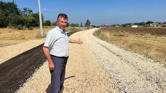 İnegöl’de üç köyün yolu yenileniyor