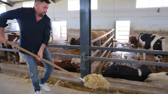 Elektrikçi, TKDK desteğiyle 200 hayvanlık çiftlik kurdu