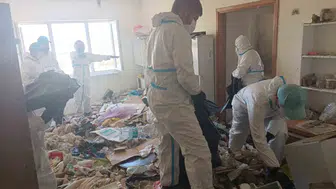 Bursa'da bir daireden çıkan 28 tonluk çöp şaşkına çevirdi