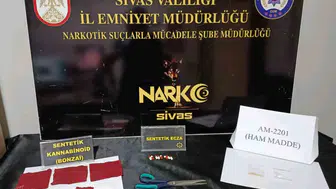 Sivas'ta 42 bin doz sentetik uyuşturucu ele geçti, 3 kişi tutuklandı