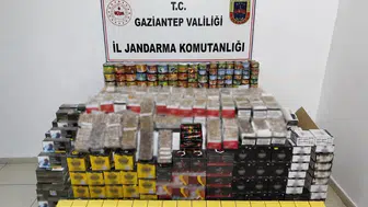 Gaziantep'te büyük kaçakçılık operasyonu