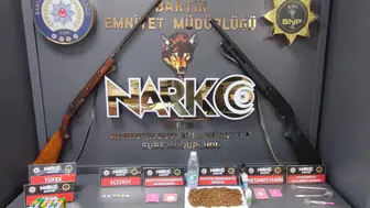 Bartın'da zehir tacirlerine sabah baskını