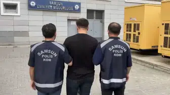 Samsun polisi aranan hükümlüyü yakaladı