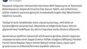 Terörü bitirme hedefli yeni kanun teklifi Meclis gündeminde