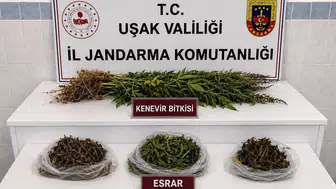 Uşak’ta jandarmadan iki ilçede eş zamanlı kaçakçılık baskını