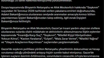 Netanyahu için kırmızı bülten talebi resmen başlatıldı