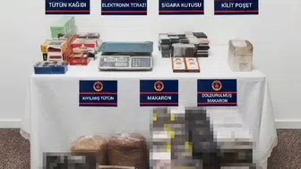 Yozgat'ta kargo ile kaçak tütün ticareti yapan şüpheli yakalandı