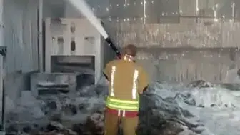 Kahramanmaraş’ta tekstil fabrikasında yangın paniği
