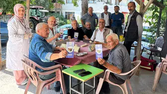 Köyde kuduz anlatıldı, broşür dağıtıldı