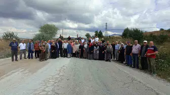 Samsun'da taş ocağı inadına mahalleli geçit vermedi