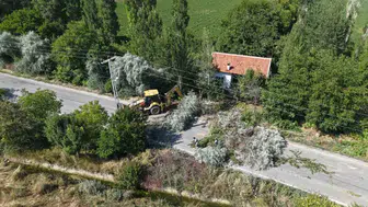 Bünyan’da TOKİ ve cezaevi yoluna genişletme operasyonu