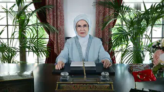 Emine Erdoğan'dan Kiev'deki zirveye video mesaj Ukrayna halkının direnişi ilham veriyor