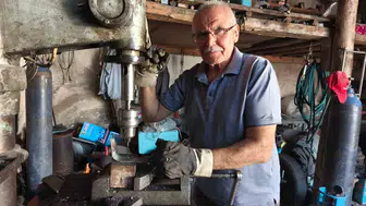 Tunceli'de yarım asırdır sönmeyen demirci ocağı