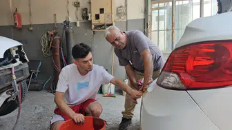 Zonguldaklı usta baba mesleğini oğluna miras bırakıyor