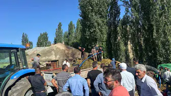 Sarıkamış’ta kışlık hazırlıklar yangınla yok oldu
